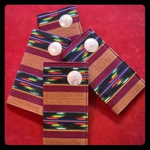 Checkbook style native Americans influence wallets